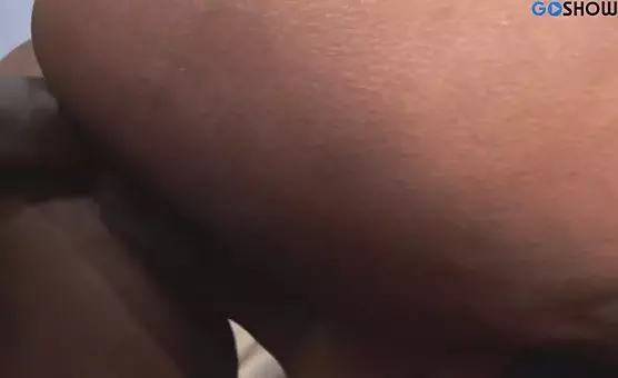 Voluptuous Black Dancing on Colossal Cock
